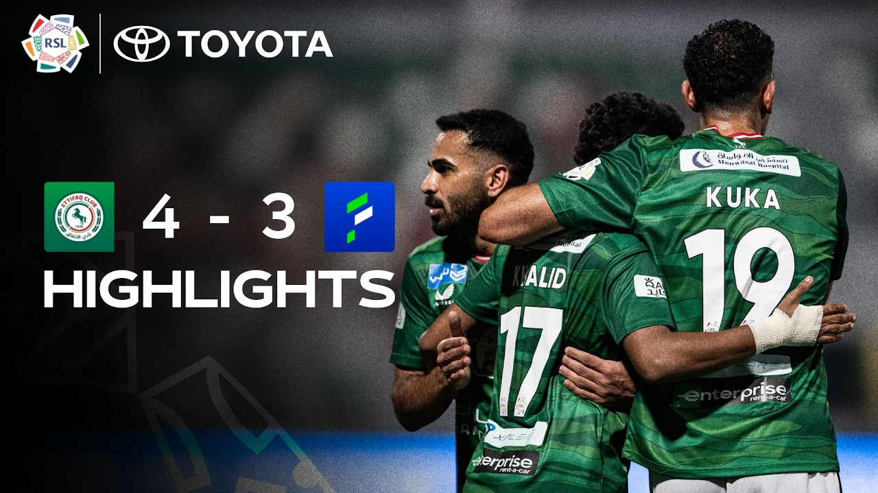 Al Ettifaq vs Al Fateh Highlights