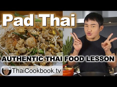 Authentic Thailand Recipe for Pad Thai Noodles - ผัดไทย
