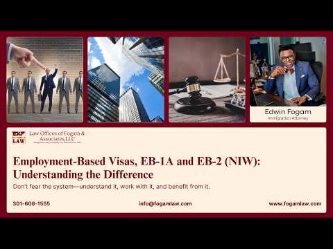 EB-1A vs. EB-2 NIW: Understanding the Key Differences