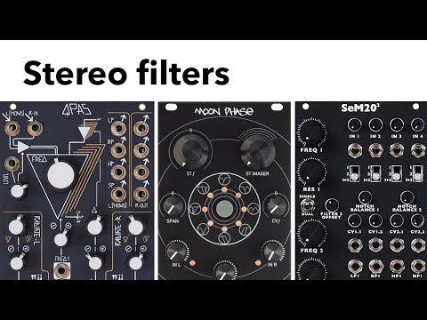 Stereo filters - QPAS, Moon Phase, SEM20