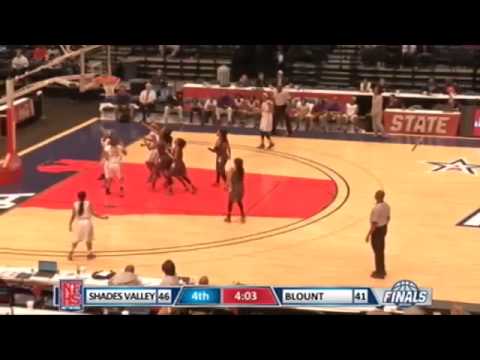 Blount #4 Cierra Johnson with the Spin-O-Rama and finish