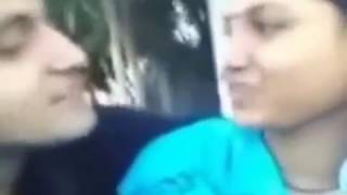 Hot Indian Couple Doing Liplock for Sharing a Chewing gum