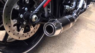D&D Bobcat Exhaust Harley Breakout FXSB