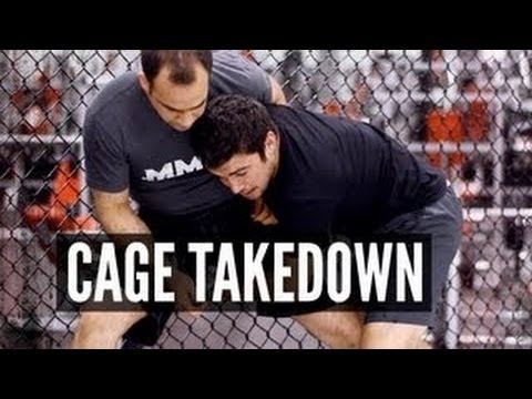 MMA Cage Training: Takedowns Off Cage