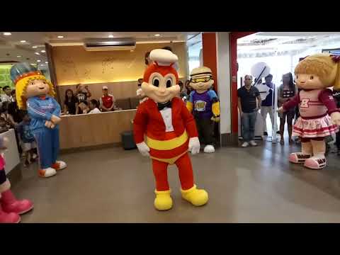 Jollibee e amigos foram vistos em SM Cebu City#mjvlogger0712