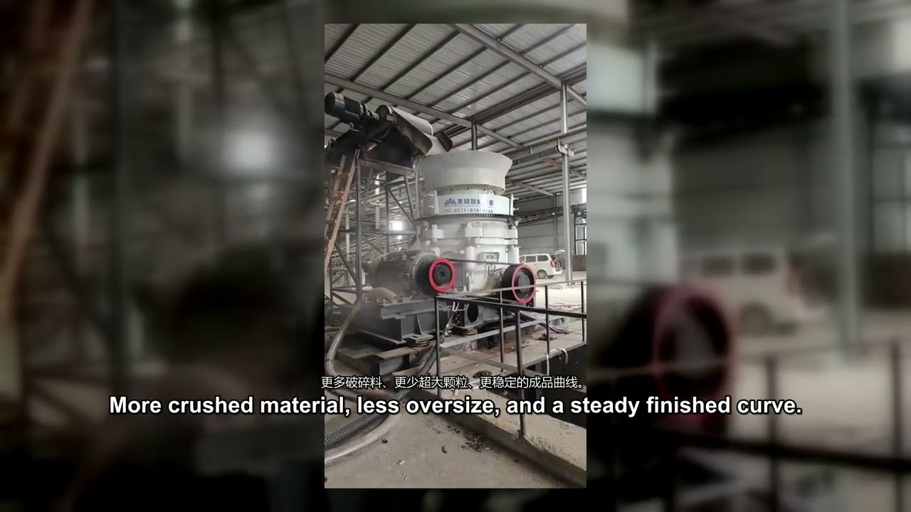 HP300 Multi-Cylinder Cone Crusher — Higher Crushing Ratio, Better Particle Shape | Meishuo Smart