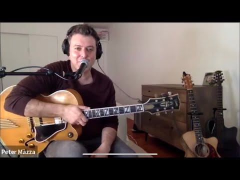 MEDIUM TEMPO VERSION IN MINOR/COMP THEN PLAY OVER TRACK/LESSON ON II V I VI IN ALL 12 KEYS IN STEPS