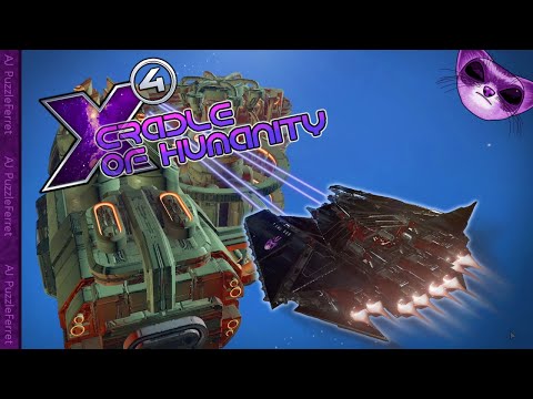 X4 Cradle of Humanity Ep47 - Just destroy 15 turrets it can't be that bad!