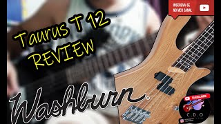 Video thumbnail for WASHBURN TAURUS T-12 - REVIEW by CAIO DE OLIVEIRA - GUITAR F.D