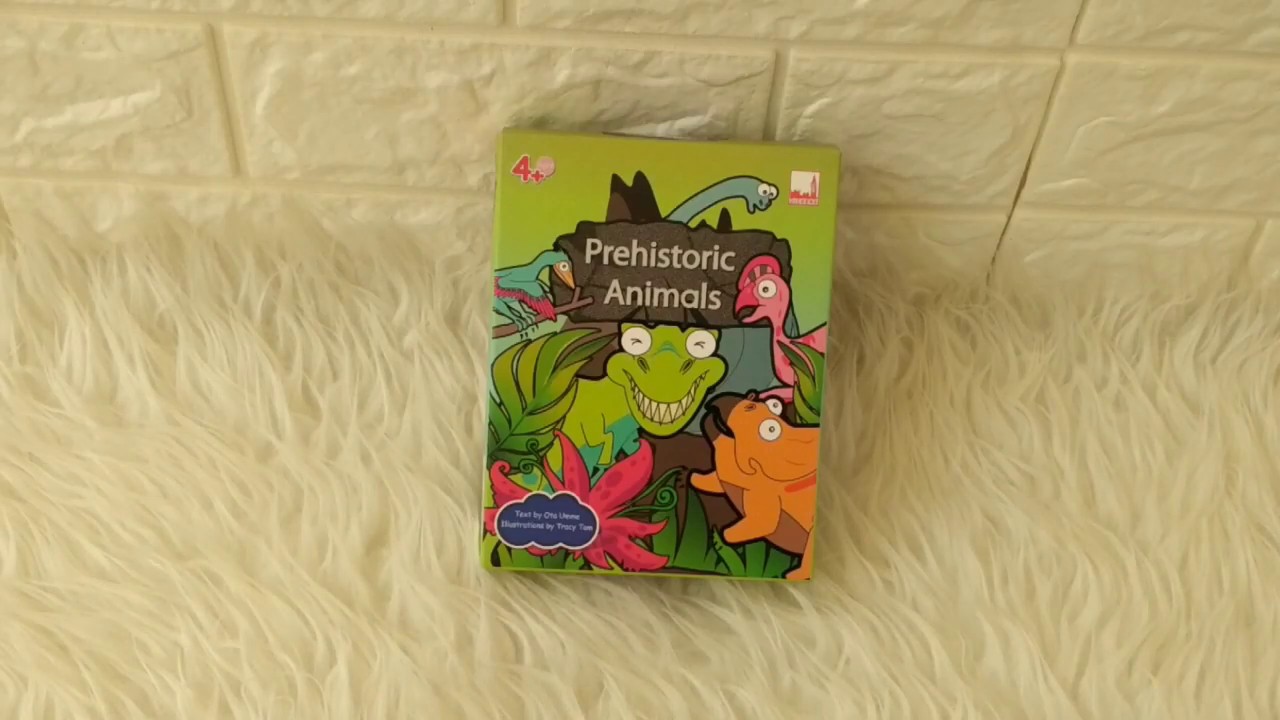 Prehistoric Animals Flashcards with Augmented Reality