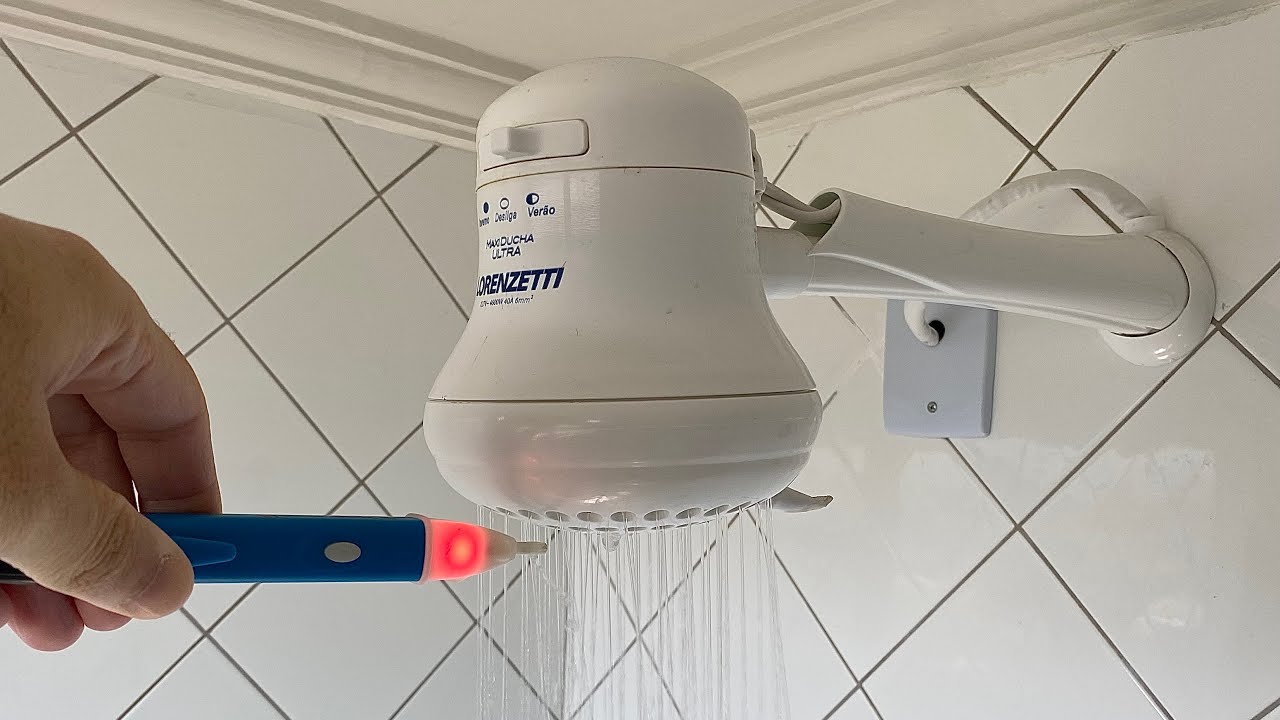 Por isso você nunca deve ligar o terra do chuveiro no neutro.