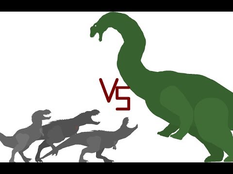 Argentinosaurus Vs Vastatosaurus Rex