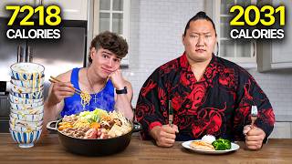 Gym Bro vs. Sumo Diet Swap