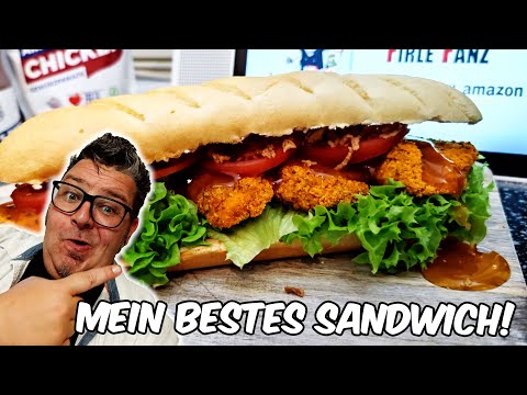 DAS BESTE CHICKEN SANDWICH AUS DEM BACKOFEN, HEISSLUFTFRITTEUSE oder auch vom GRILL!