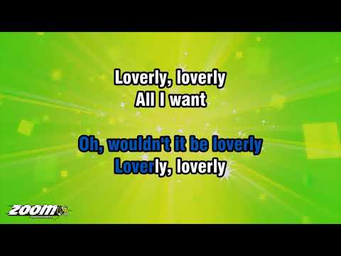 My Fair Lady - Wouldn't It Be Loverly (Karaoke Version) with Lyrics On Screen