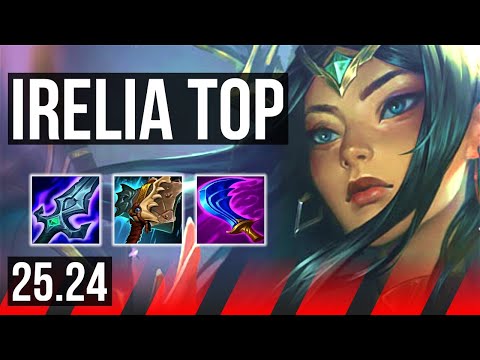 IRELIA vs TRYNDAMERE (TOP) | KR Master | 25.24