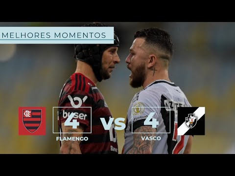 Flamengo 4x4 Vasco | Melhores Momentos | Brasileirão 2019