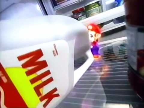 Super Mario 64 (1996) "got milk?" TV Commercial (Remastered HD)