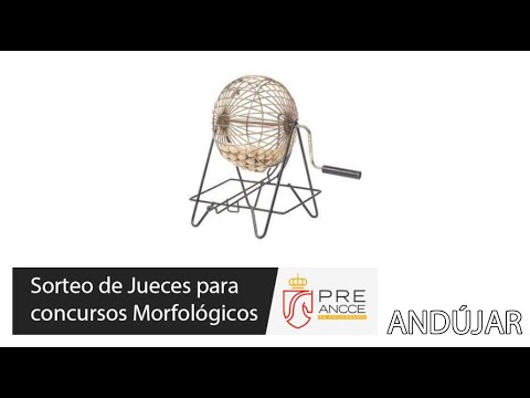 Sorteo en directo de los Jueces para el concurso de Andújar