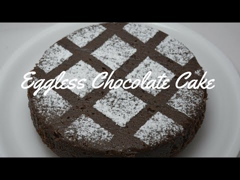 Eggless Chocolate Cake Recipe | एग्ग्लेस चॉकलेट केक | Easy n Quick Cake Decoration | Urban Rasoi