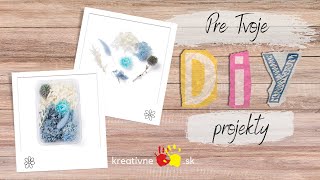 Slabomodrý Mix Sušených kvetov v krabičke 2.4~13x1.4~10.8cm, 1 balenie