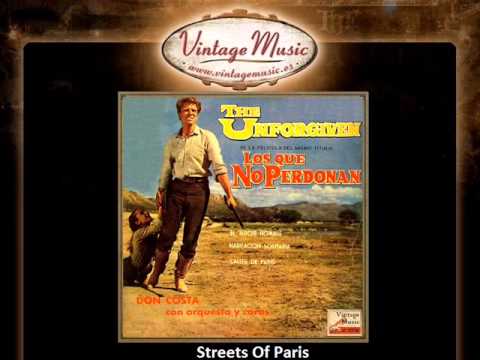 Don Costa And His Orchestra -- Streets Of Paris