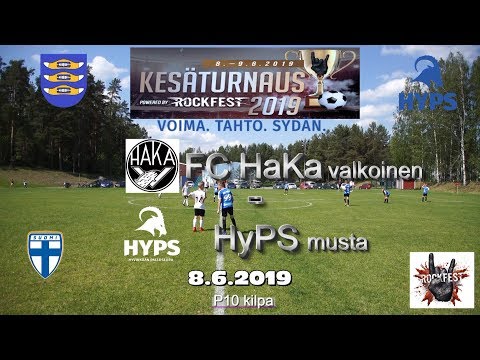 Rockfest 2019 FC-HaKa valkoinen vs HyPS musta