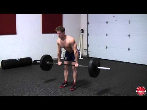 How To: Barbell Stiff-Leg Deadlift