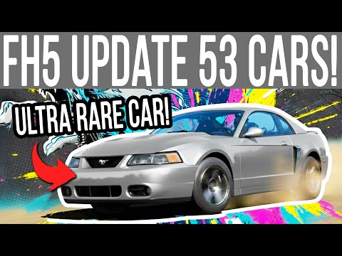 Forza Horizon 5 UPDATE 53 EVERY "RARE" CAR REVEALED!