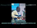 ELDER DR A MIREKU LIVE PRAISE