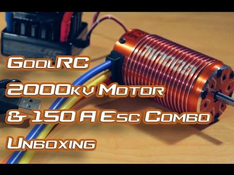 GoolRC 2000kv + 150A ESC Combo - Unboxing