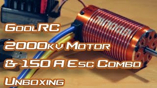 GoolRC 2000kv + 150A ESC Combo - Unboxing