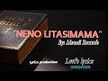 NENO LITASIMAMA Lyrics Msanii Records