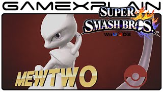 Smash Bros Wii U: Mewtwo Tour - All Moves, Taunts, & Final Smash
