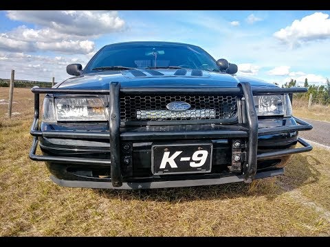 NEW PUSHBAR INSTALLED!! Go Rhino Wrap Around Bar Crown Victoria