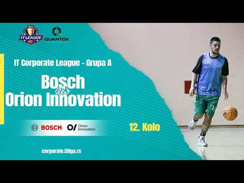 04.03.2023 IT CORPORATE LIGA Grupa A 13:30 BOSCH - ORION INNOVATION
