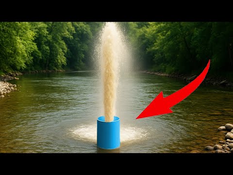 Very few people know this great invention! Free recycling idea from PVC pipes/empty bottles/cement