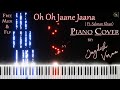 Oh Oh Jaane Jaana Piano Cover By Jagdish Verma Free Midi FLP Salman Khan Hits 90severgreen