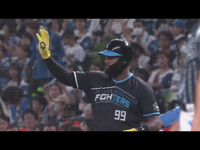 【7回表】ファイターズ・レイエス 22試合連続安打で球団の外国人選手連続安打記録を更新!!  2024年8月31日 埼玉西武ライオンズ 対 北海道日本ハムファイターズ