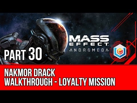 MASS EFFECT ANDROMEDA Walkthrough Gameplay Part 30 - Drack Loyalty Mission (Mass Effect 4)