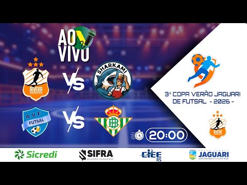 20/01 - 3ª Copa Verão Jaguari de Futsal - 2026