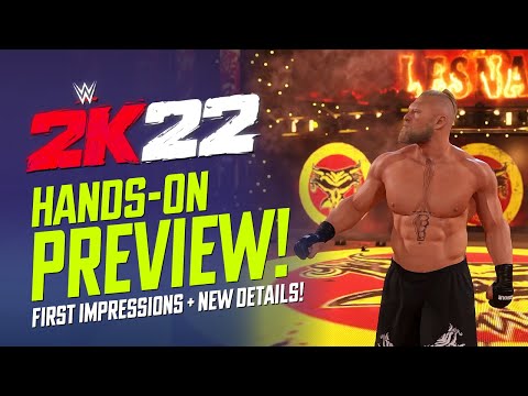 WWE 2K22 Hands On Preview: First Impressions, Gameplay, New Backstage Area & More!