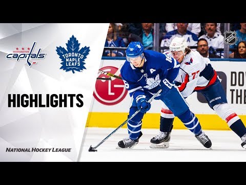 NHL Highlights | Capitals @ Maple Leafs 10/29/19