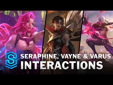 Seraphine, Vayne and Varus - Card Special Interactions | Legends of Runeterra