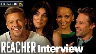 'Reacher' Season 2 Interviews With Alan Ritchson, Serinda Swan, Shaun Sipos and Maria Sten