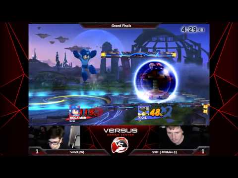 Versus Weekly 4/16/15 - Grand Finals Set 01 - Seibrik (Megaman) vs. 8Bitman (ROB) - Smash 4