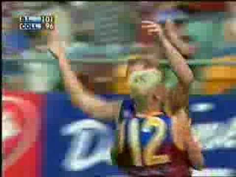 Michael Voss - Brisbane Lions. Monster goal.