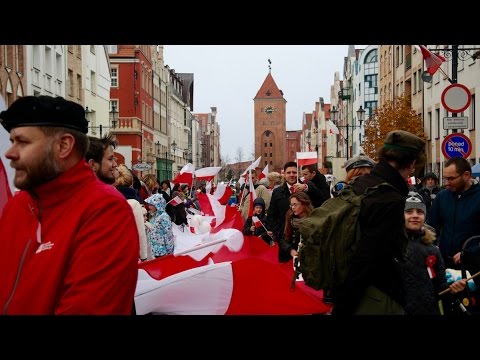 Dzisiaj w każdym mieście Polski świętowali Polacy