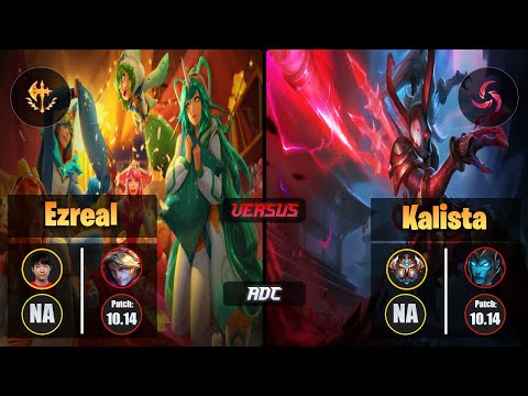 Cody Sun EZREAL (ADC) [Conqueror] VS KALISTA - Challenger NA Patch 10.14