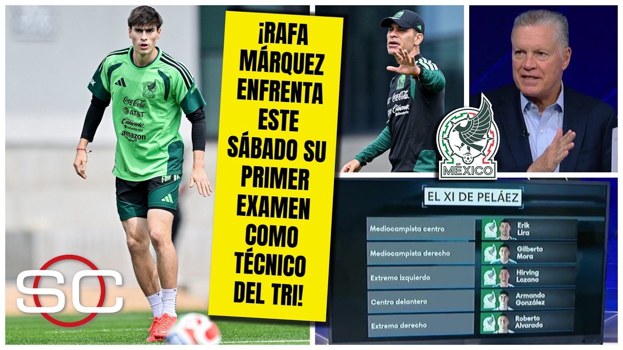 HORMIGA GONZÁLEZ debe ser el CENTRO DELANTERO en XI TITULAR de RAFA MÁRQUEZ: Peláez | SportsCenter